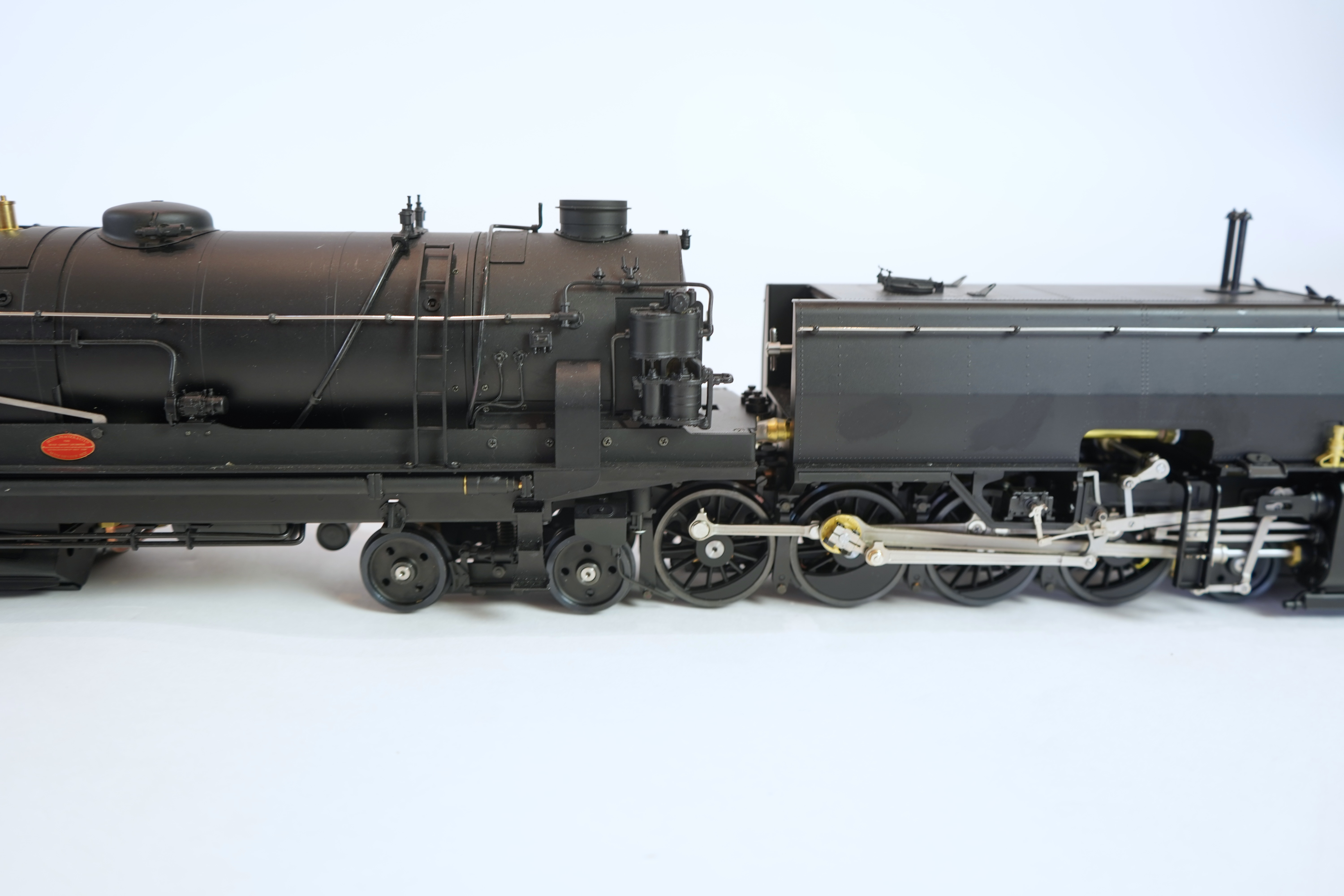 A Gauge One Aster Hobbies live steam Australian NSWGR AD60 Class, Bayer-Garratt 4-8-4+4-8-4 locomotive (from the 2009 production run), 6040, the kit built version, spirit fired working four cylinder motion, with grate an